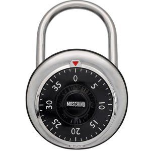 (ISO) H&M x Moschino Round Leather Handbag. Padlock Purse. Lock Bag.  Round Lock